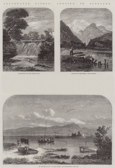 Fresh-Water Fishes, Angling in Scotland by Richard Principal Leitch